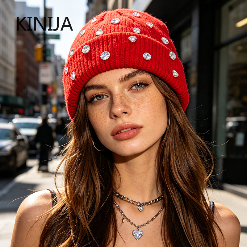 Winter Knit Women Beanie Hat R - Beanie Cuffed Knit review and price